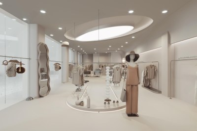 现代女装服装店3D模型下载